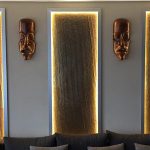 Un cămin plin de furnir de piatră Slate Design